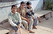 Varanasi - the old city is a cramped labyrinth crowded by pilgrims and street sellers